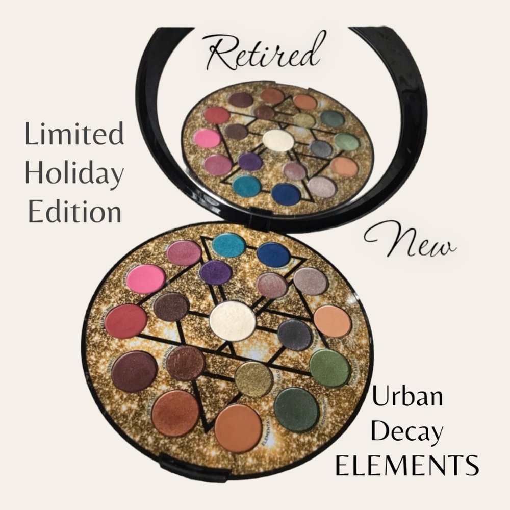 ❤️HP Urban decay ELEMENTS eyeshadow palette